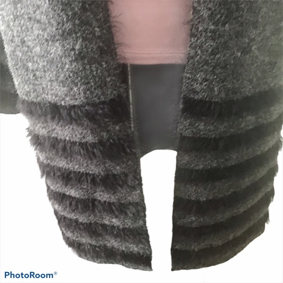 Avalin fluffy fuzzy open front cardigan - Picture 5 of 13